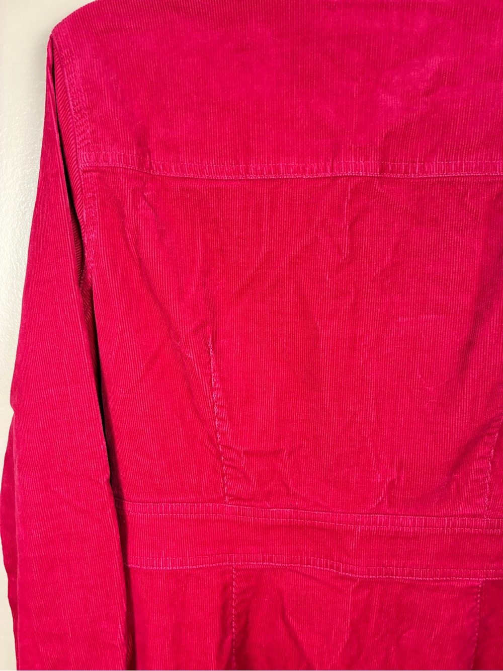 Boden Fora Cord Button Front Shirt Dress - Picture 12 of 14